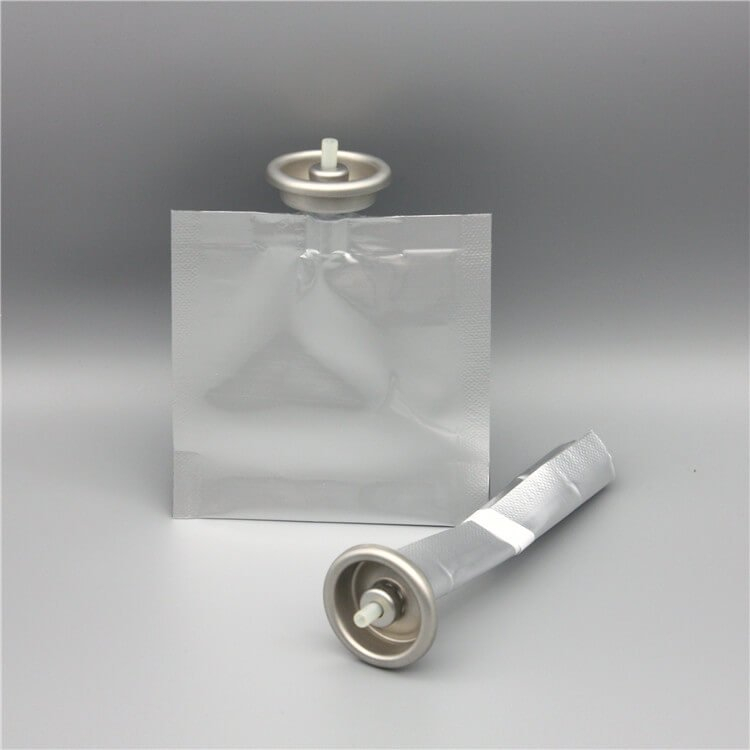 bag on valve for oil sprayer