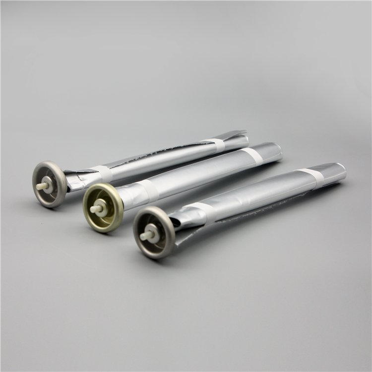 bag on valve with longer edge cup