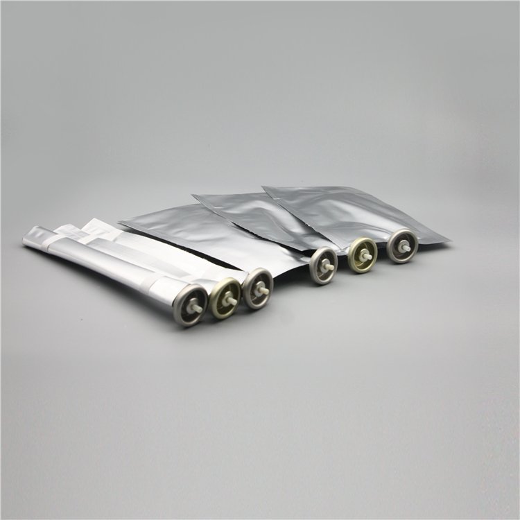 bag on valve with longer edge cup