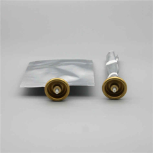 100ml bag on valve for cosmetics with aluminium cup golden type one