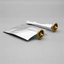 100ml bag on valve for cosmetics with aluminium cup golden type 2