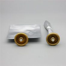 50 ml bag on valve for cosmetics with aluminium cup golden type 1