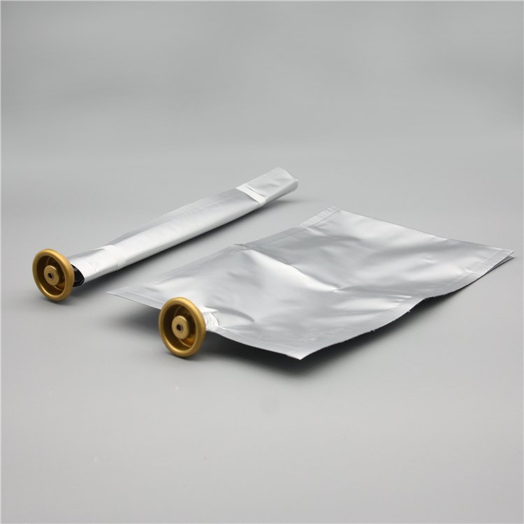 800 ml bag on valve for fire extinguisher with aluminium cup