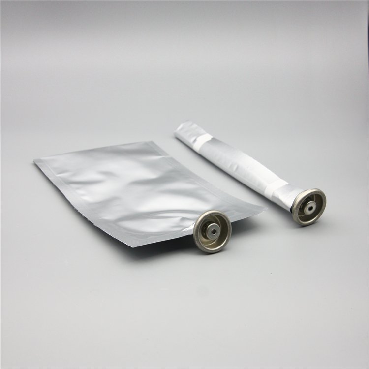 200 ml bag on valve for fire extinguisher with tinplate cup