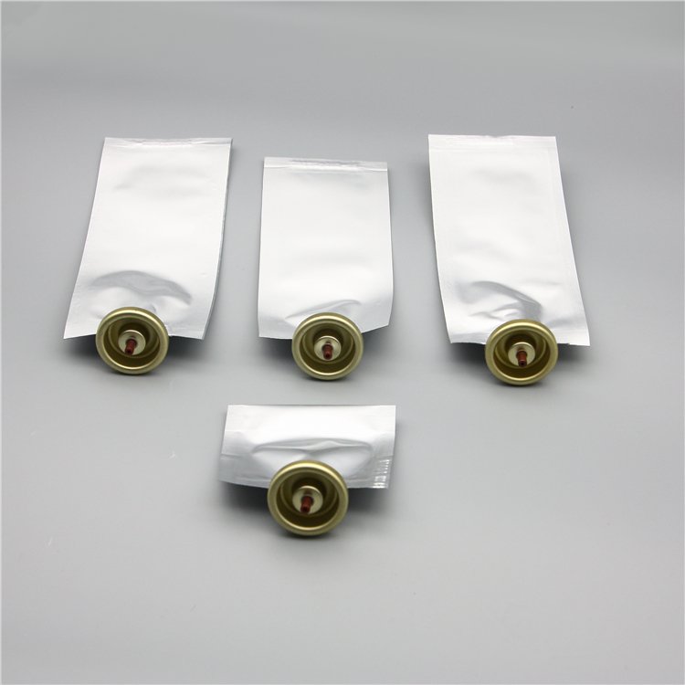 bag on valve for nail gun